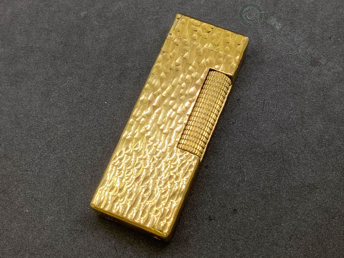  S8691 dunhill ダンヒル ガス ライター 手彫り風 ゴールド(ダンヒル)｜売買されたオークション情報、yahooの商品情報をアーカイブ公開 - オークファン ダンヒル