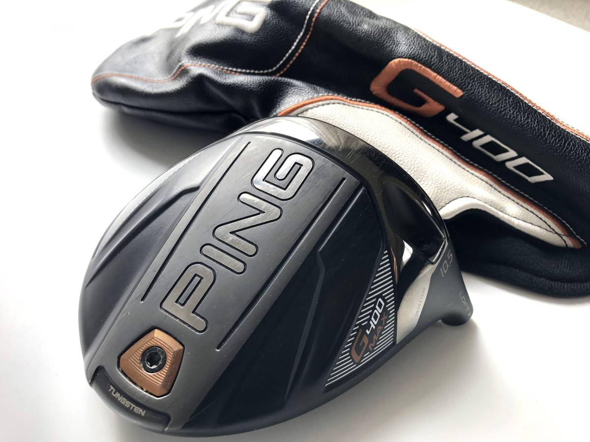 ピン PING G400 MAX マックス 10.5° ドライバー ヘッド 単体 HC付 日本
