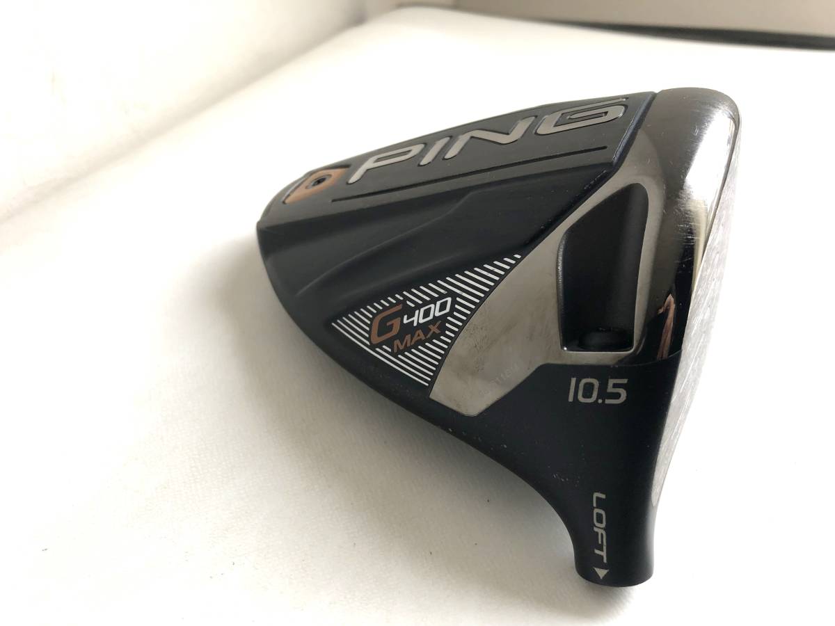 ピン PING G400 MAX マックス 10.5° ドライバー ヘッド 単体 HC付 日本