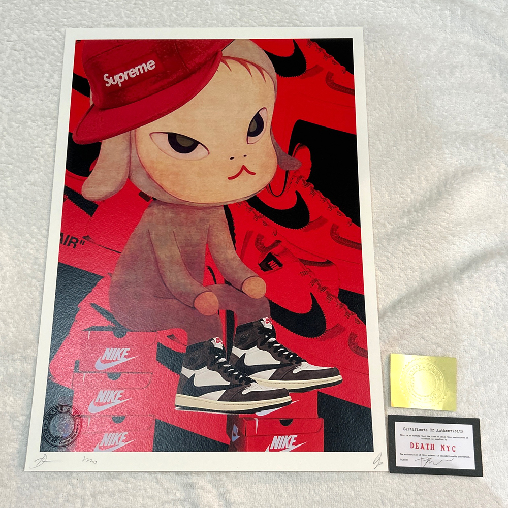 Banksy GIRL WITH RED BALLOON WCP バンクシー シルクスクリーン 風船