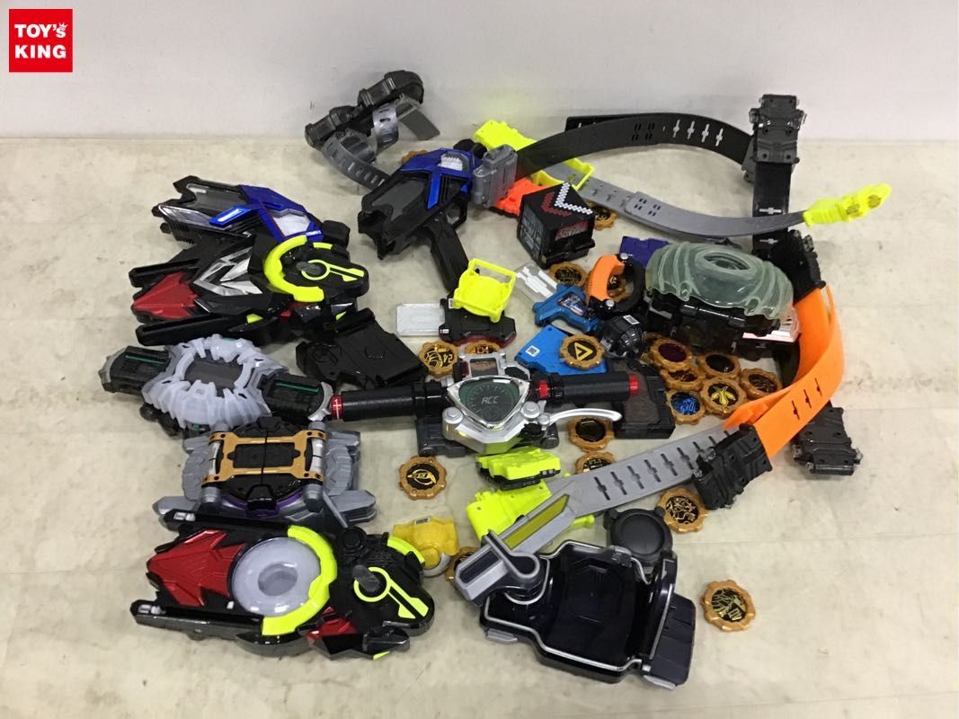 1円〜 同梱不可 ジャンク 仮面ライダージオウ、ゼロワン、ゴースト 他 ゴーストドライバー、飛電ゼロワンドライバー等