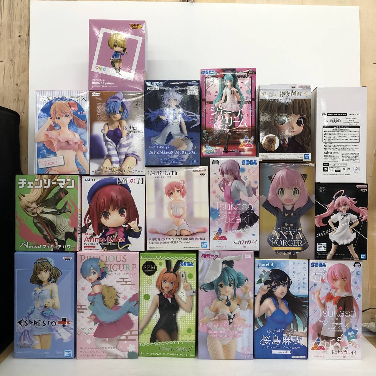 美少女 プライズフィギュア まとめ 19点 未開封／リゼロ 五等分 エヴァ