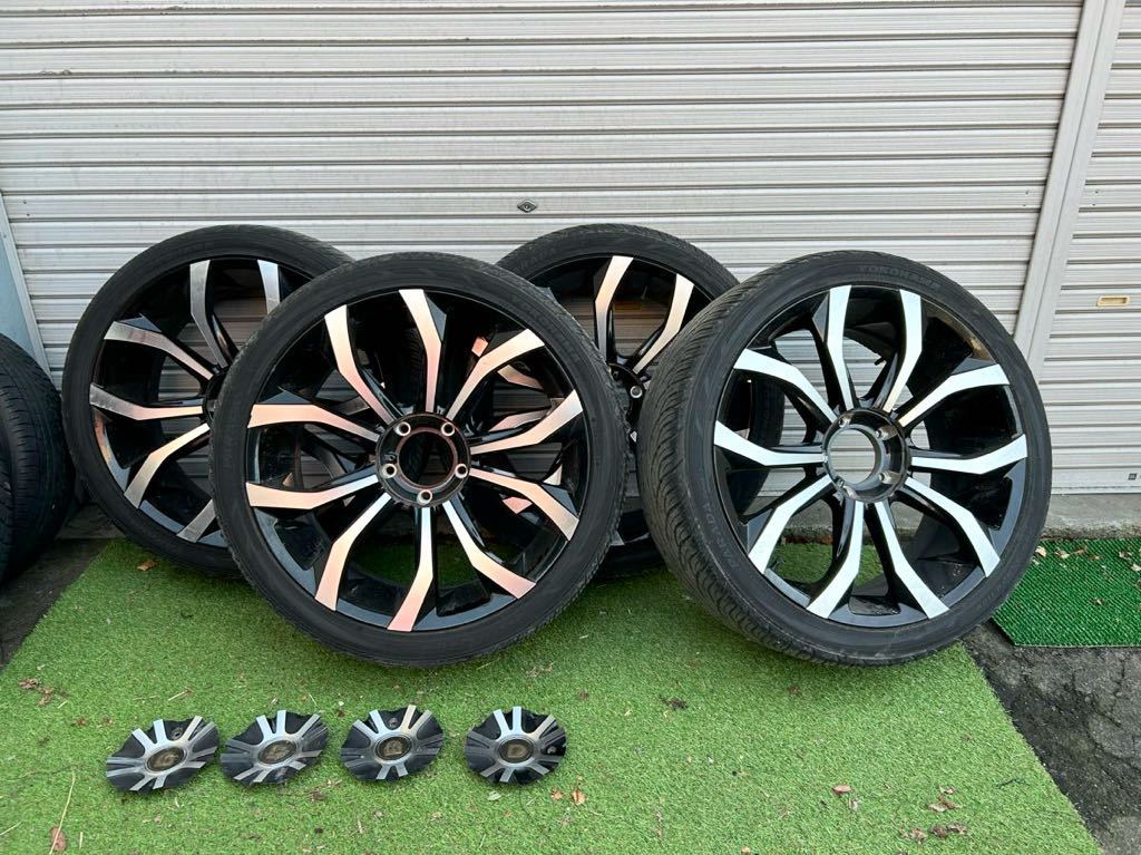 ランクル等に295/35/24インチ前後10Jタイヤホイールセットの入札履歴 