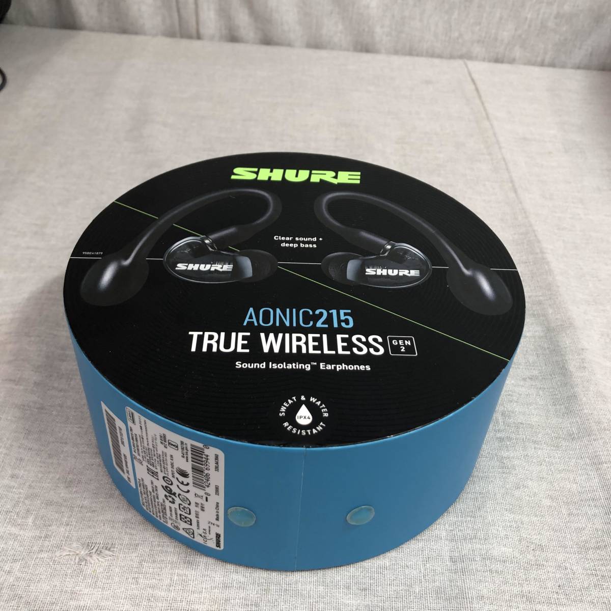 SHURE シュア (第2世代) AONIC 215 完全ワイヤレス高遮音性イヤホン