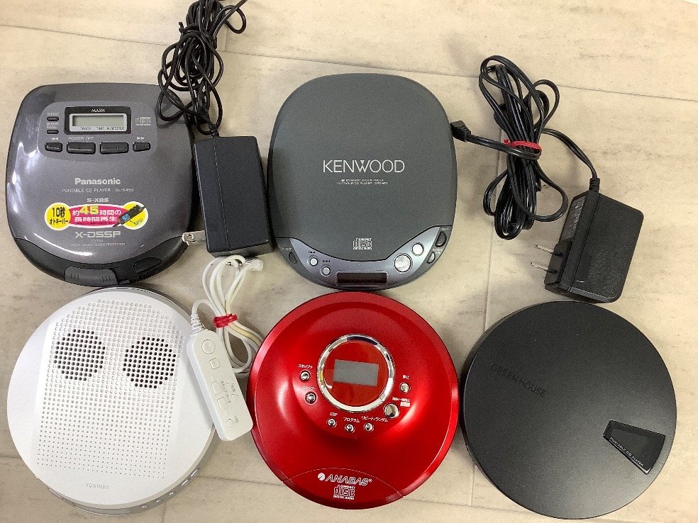 ポータブルカセットプレーヤー まとめ売り21台 ポータブルCDプレーヤー ポータブル プレーヤー ポータブルCD