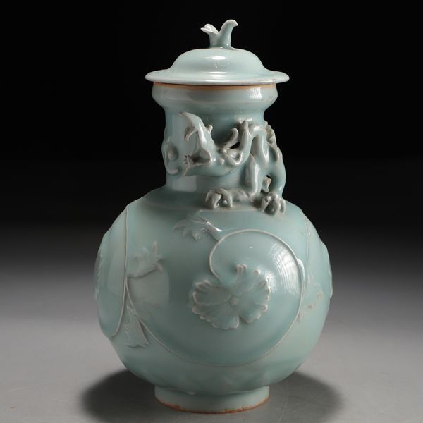 中国古玩 唐物 宋代 影青 鉢 時代物 極上品 初だし品 C2048