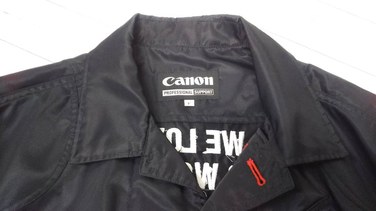 F1 鈴鹿サーキット キャノン スタッフ ジャケット 非売品 フリーサイズ 