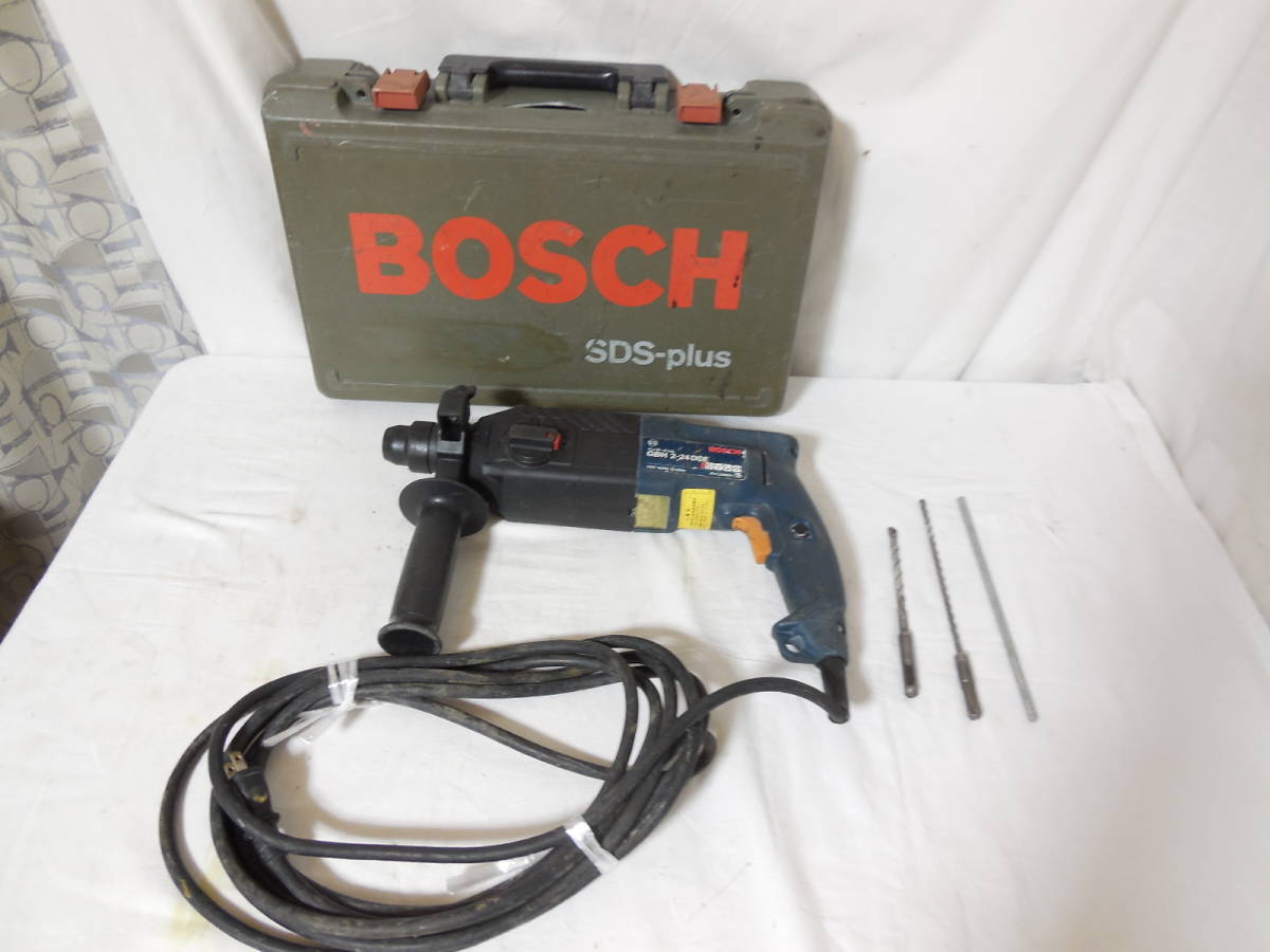 □BOSCH(ボッシュ) ハンマドリル GBH2-24DSE ケース・パーツ付