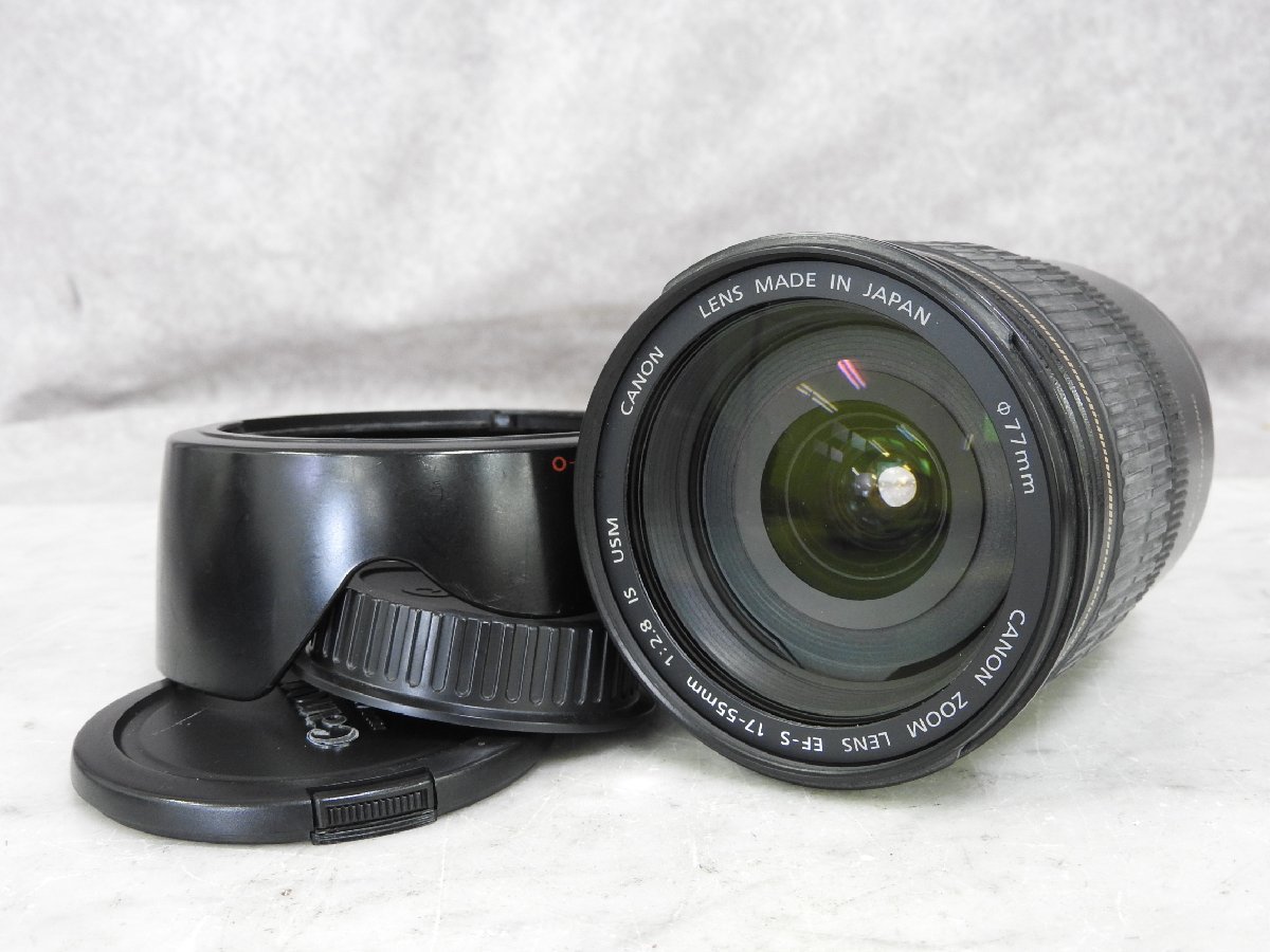☆ Canon キャノン ZOOM LENS EF-S 17-55mm 1:2.8 IS USM カメラレンズ ☆