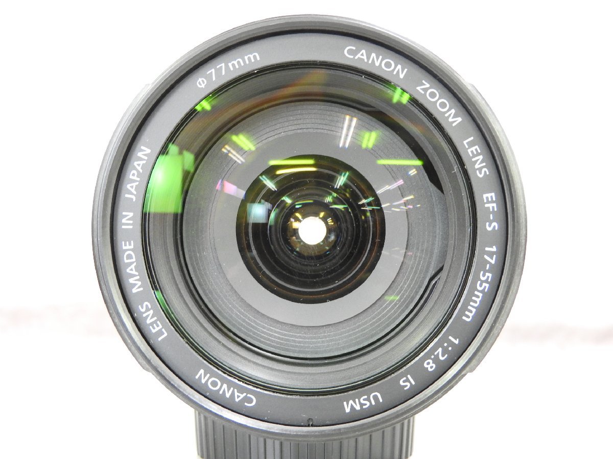 ☆ Canon キャノン ZOOM LENS EF-S 17-55mm 1:2.8 IS USM カメラレンズ ☆