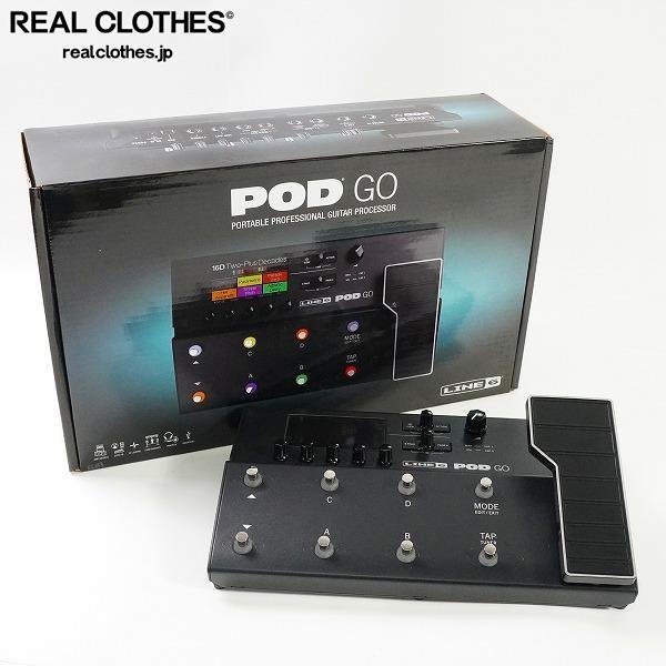 LINE6/ライン6 POD Go マルチエフェクター 動作確認済み /100 LINE 6