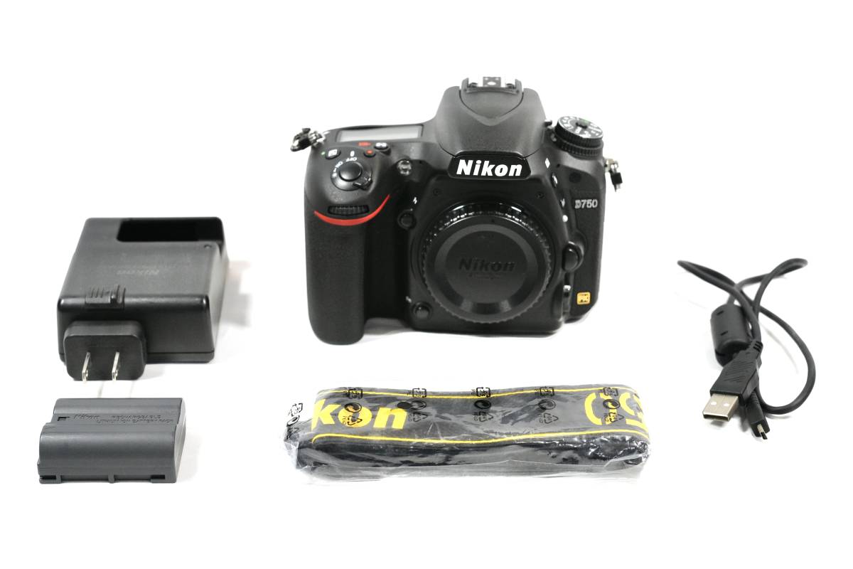 Nikon D750 【美品】 ニコン Nikon D750 ボディ フルサイズ 外観機構部品＆ゴム部品交換済み