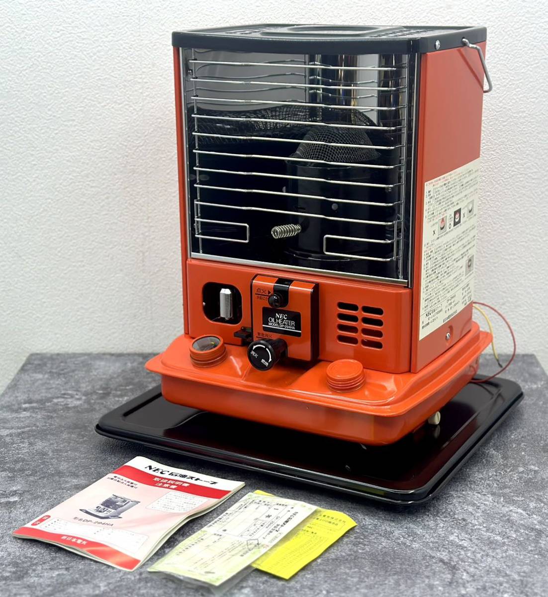 レトロ石油ストーブ NEC石油ストーブ アウトドア 昭和レトロ キャンプ