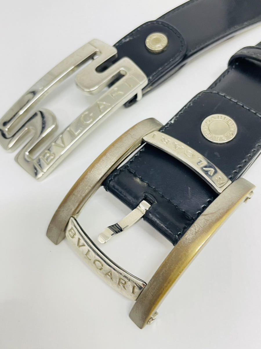 ブルガリ アショーマロゴバックルベルト など ジャンク品 2本