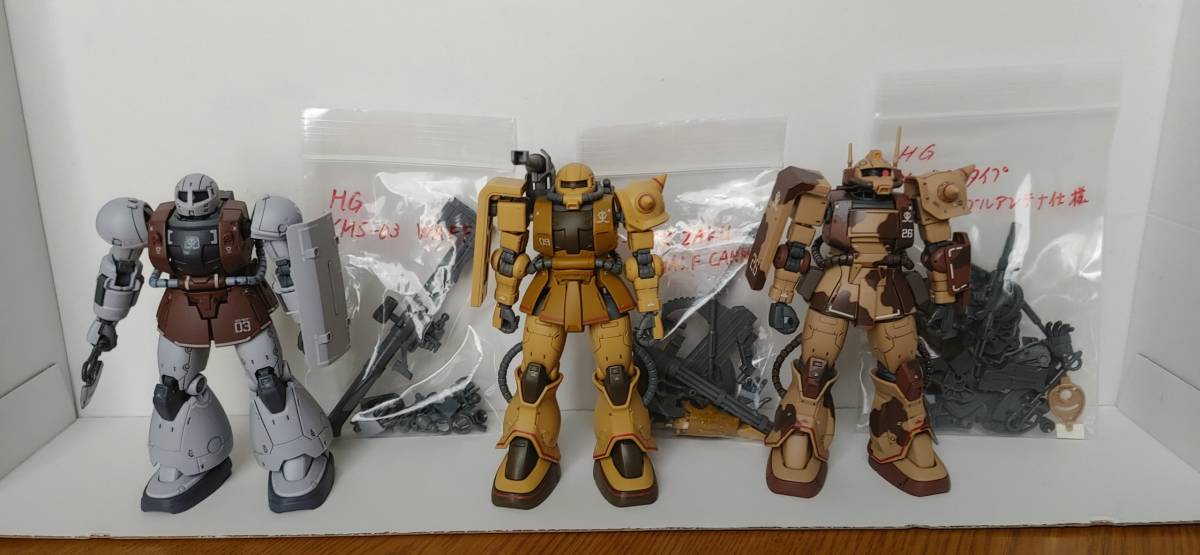 ガンプラ　ORIGIN　完成品　3体セットです