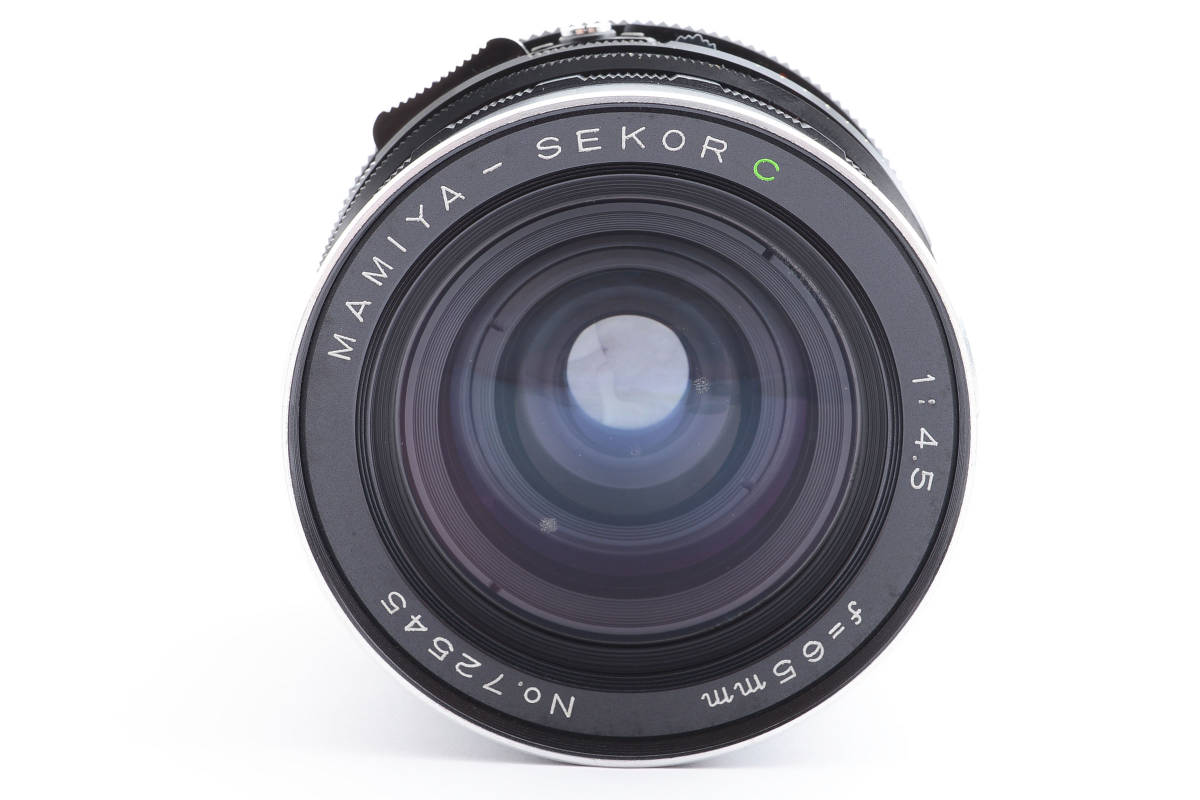 MAMIYA SEKOR 1:4.5 f=65mm マミヤ 中判カメラ レンズ 【公式通販】