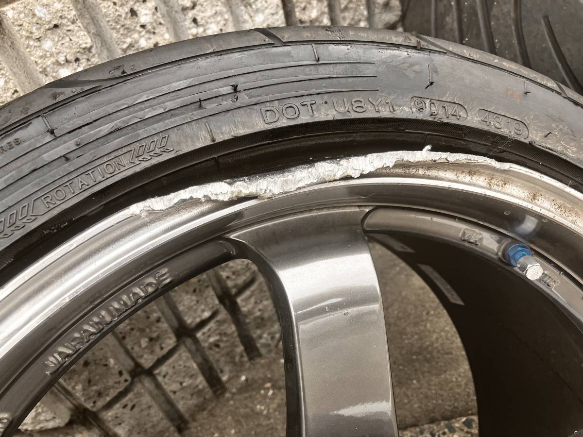 ☆ADVAN RACING GT 鍛造 軽量！ 18インチ 9.5j +45 5H PCD114.3 NS2R 
