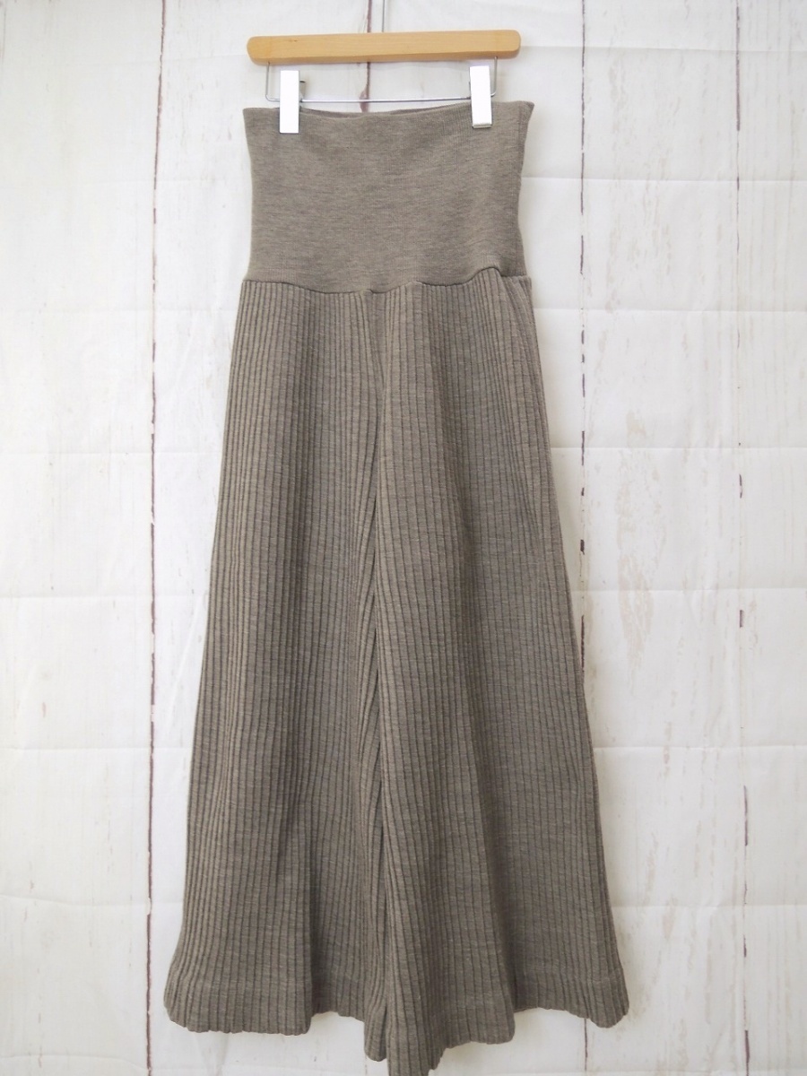 ISSEY MIYAKE イッセイミヤケ デザインパンツ M グレー JY43138 PLEATS PLEASE プリーツプリーズ 毛100% 日本製