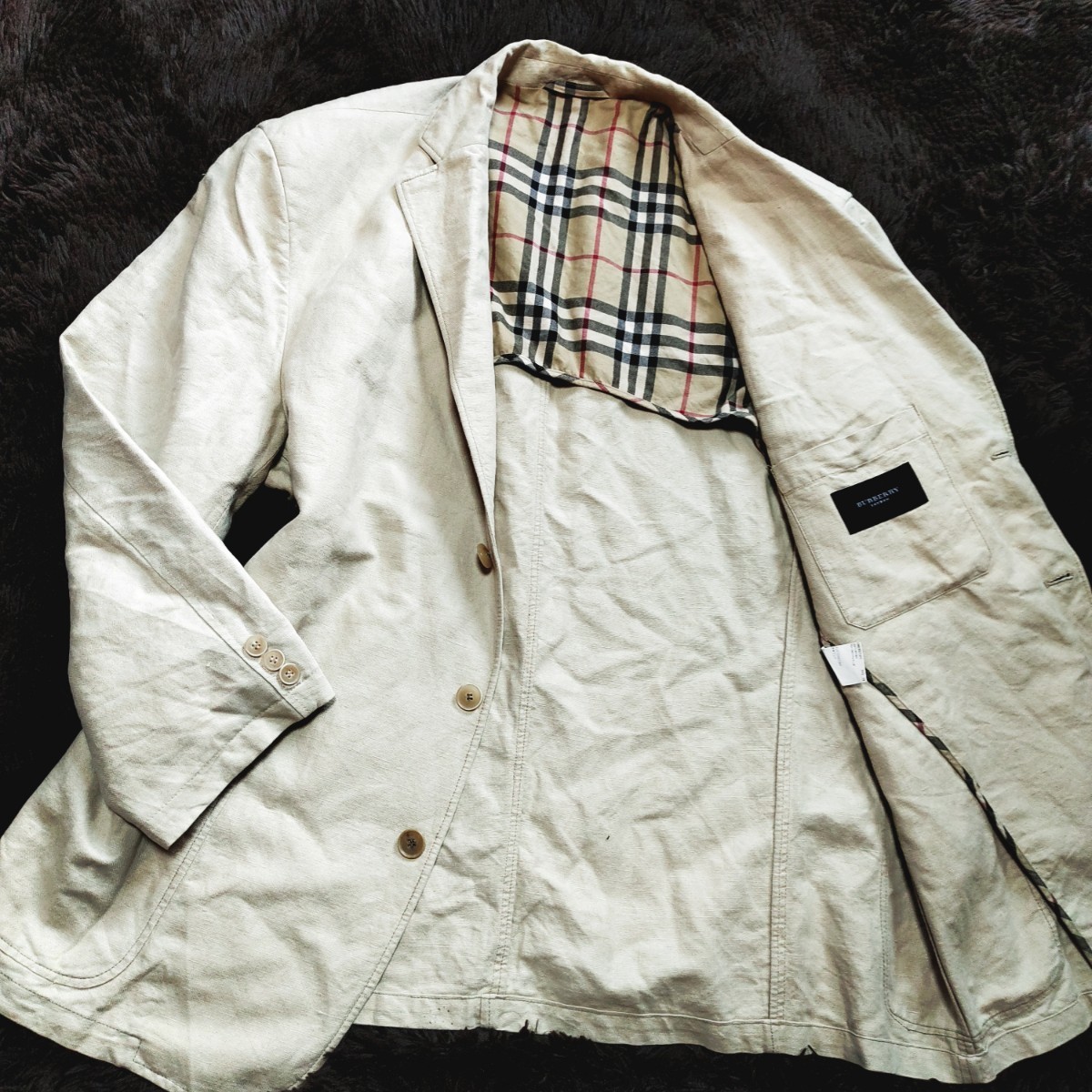 希少サイズ XL相当」BURBERRY LONDON ②【大人のワークアウター 