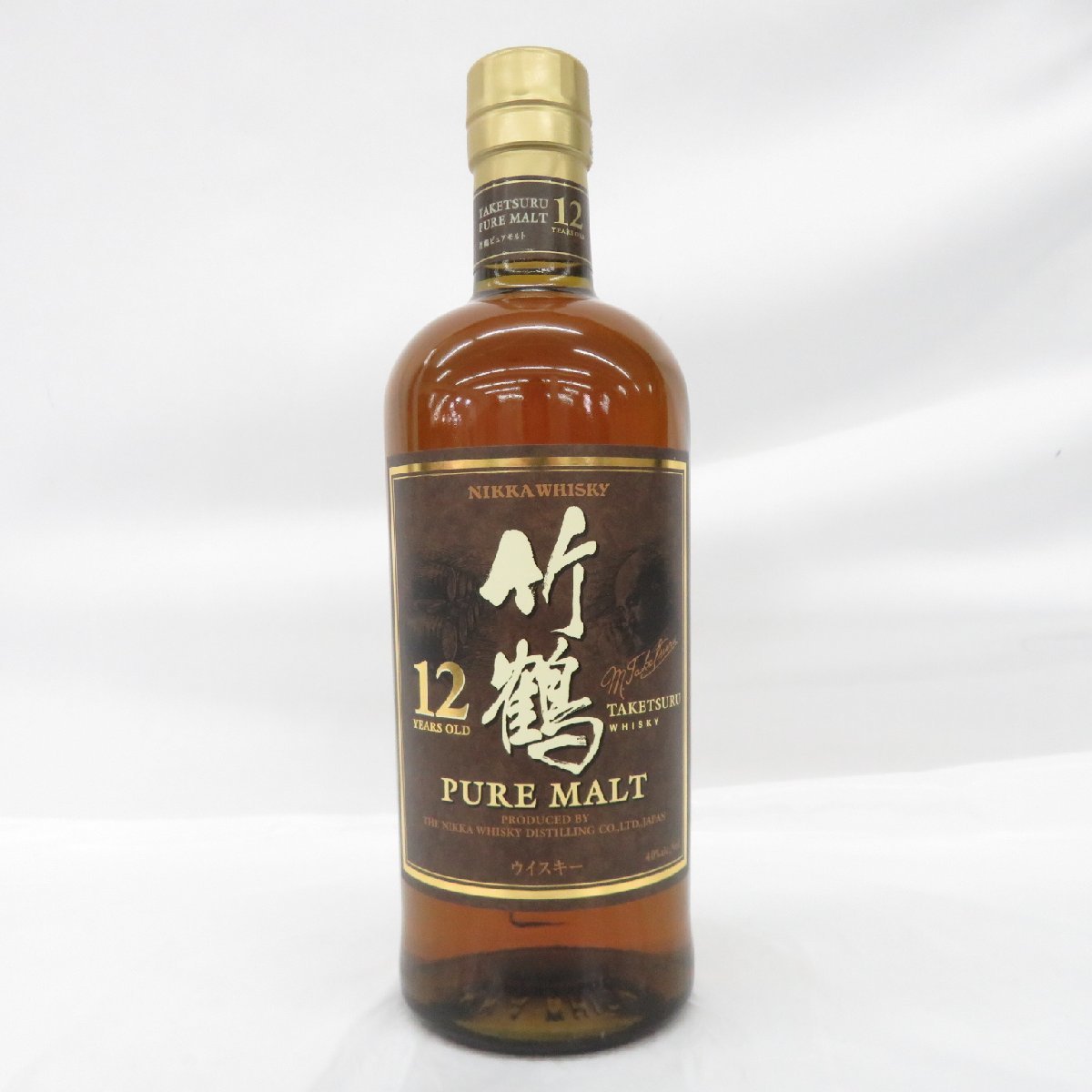 ニッカ 竹鶴12年ピュアモルト スリムボトル 660ml 1本 【未開栓 ニッカ 竹鶴12年ピュアモルト スリムボトル 660ml 1本 【未開栓