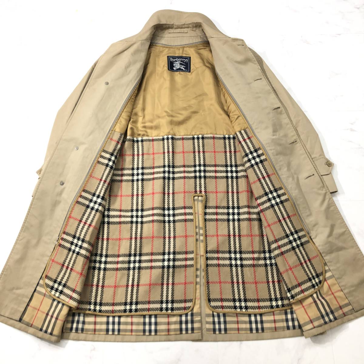 高級感ある定番ノバチェック☆人気バーバリー【BURBERRY'S】ステン