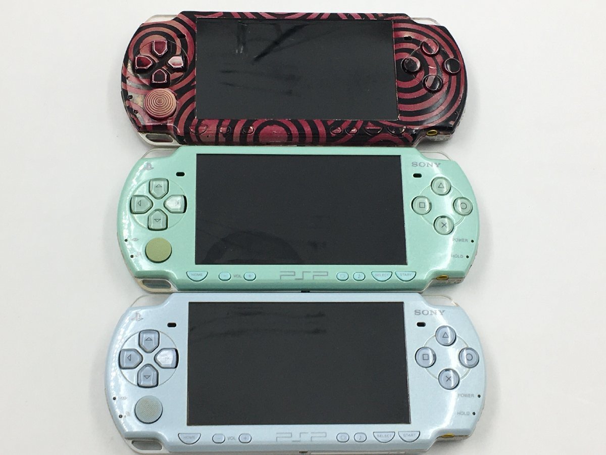 ♪△【SONY ソニー】PSP PlayStation Portable 3点セット PSP-2000