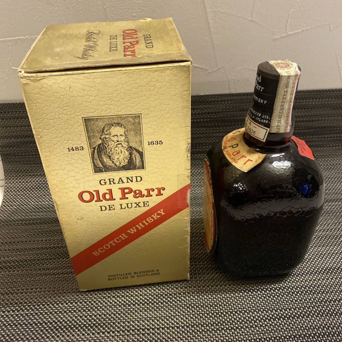 Old Parr グランド Grand オールドパー 特級 パー オールド 飲料 C216