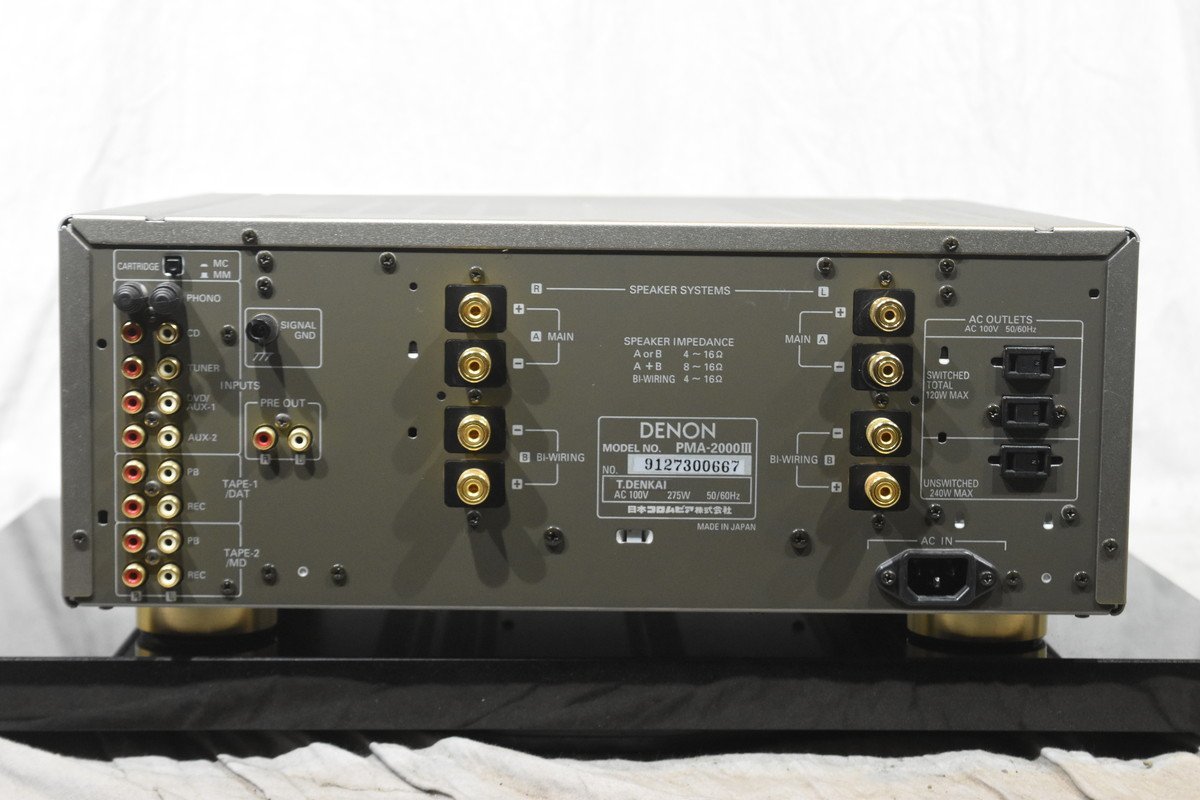 DENON PMA-2000Ⅲ美品 DENON/デノン プリメインアンプ PMA-2000III【難あり品】 【公式通販】
