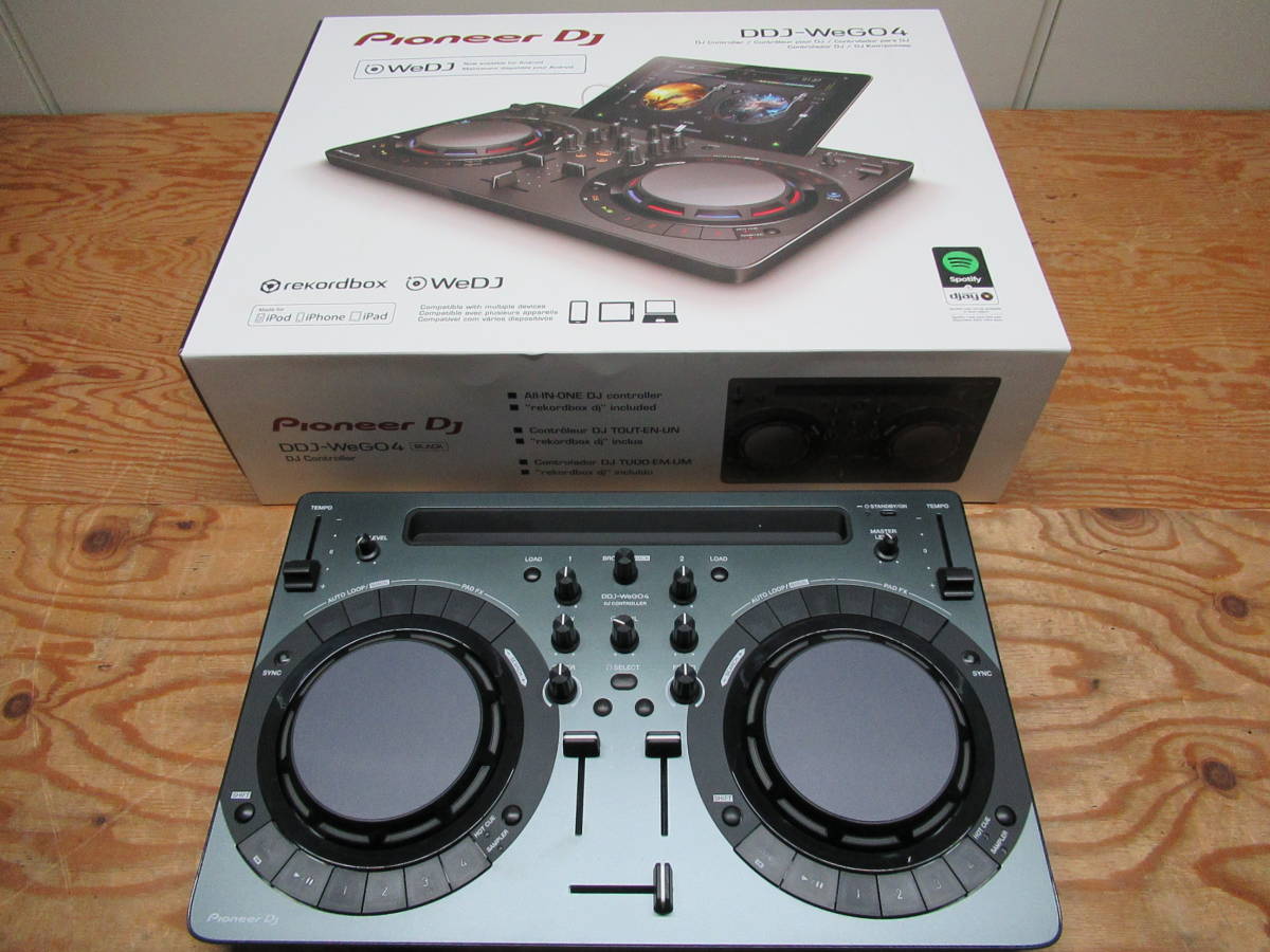 pioneer パイオニア DDJ-WeGO4 DJコントローラー 管理5Q1119D-D04