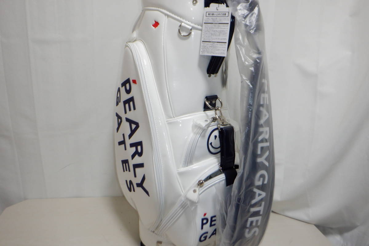 PEARLY GATES パーリーゲイツ 9.0型☆未使用☆エナメル スタッフ