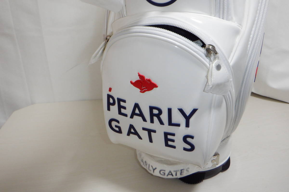 PEARLY GATES パーリーゲイツ 9.0型☆未使用☆エナメル スタッフ