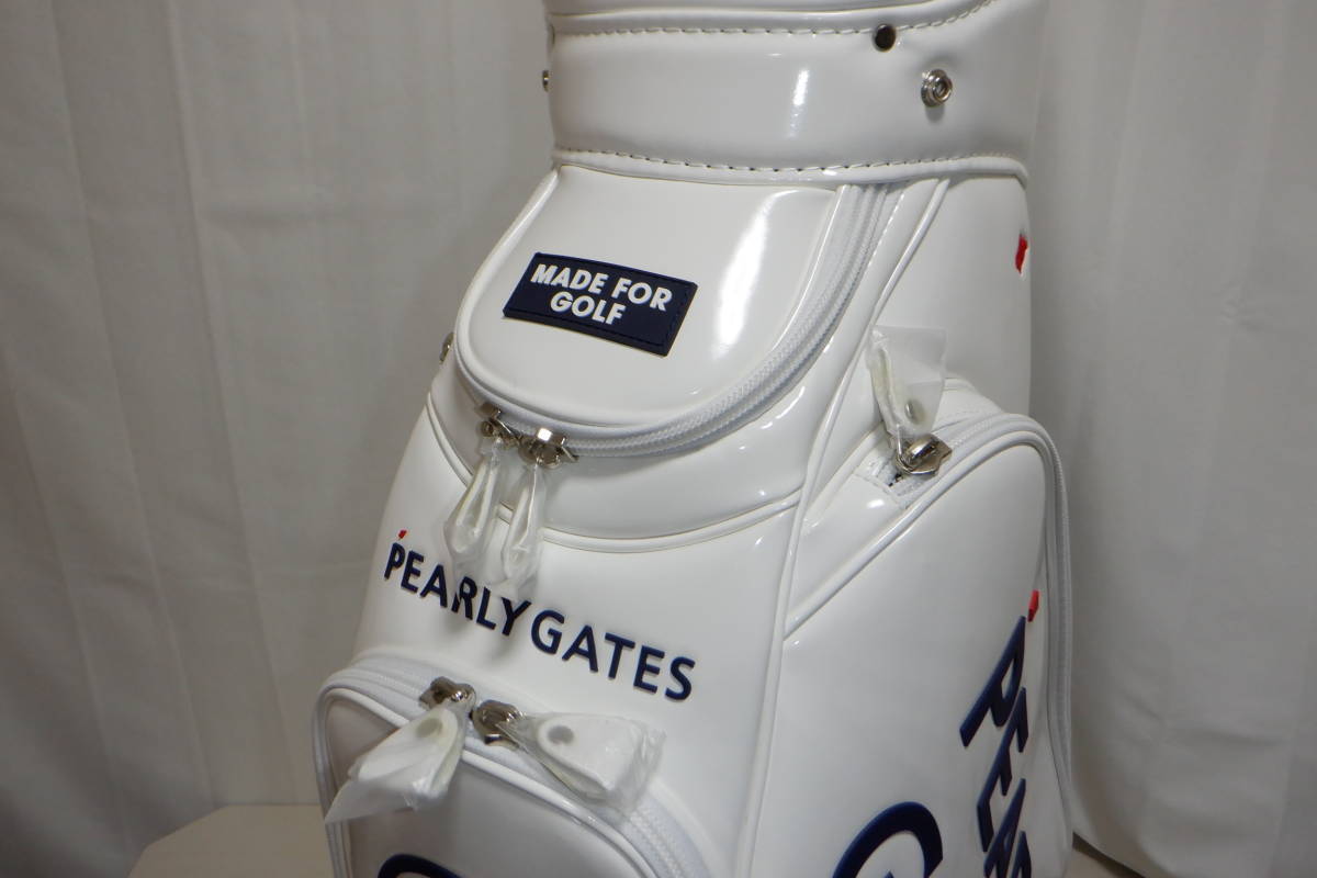 PEARLY GATES パーリーゲイツ 9.0型☆未使用☆エナメル スタッフ