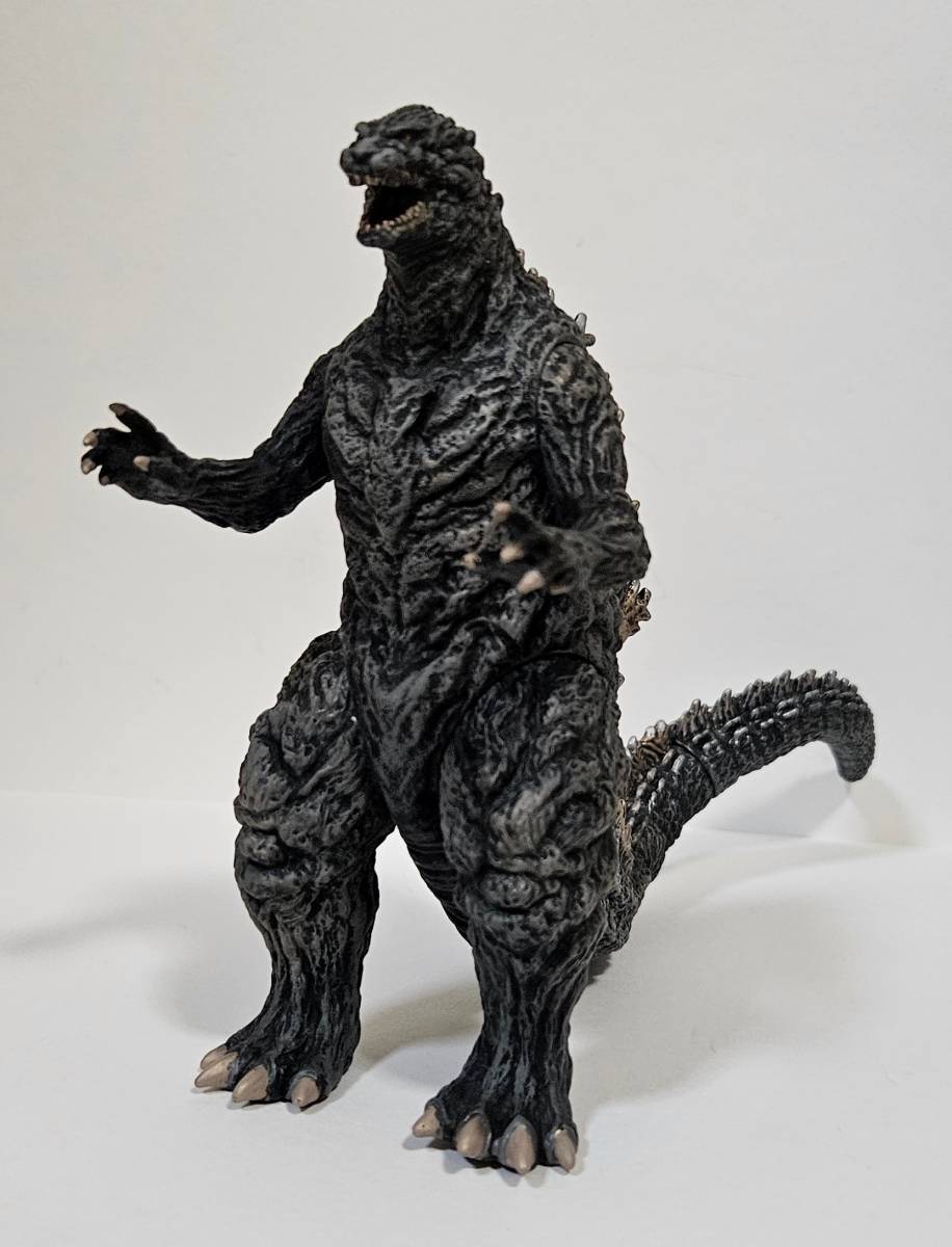 ゴジラ怪獣ソフビ ゴジラ(vsガイガンレクス) リペイント完成品(ゴジラ