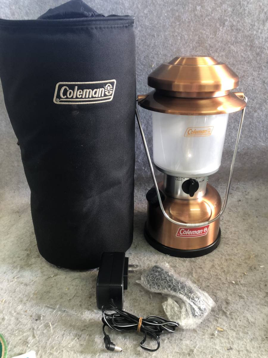 美品 動作確認済　N-4093 coleman コールマン 電気ランタン 4345シリーズ マックス　ケース付き 災害時 アウトドア キャンプ