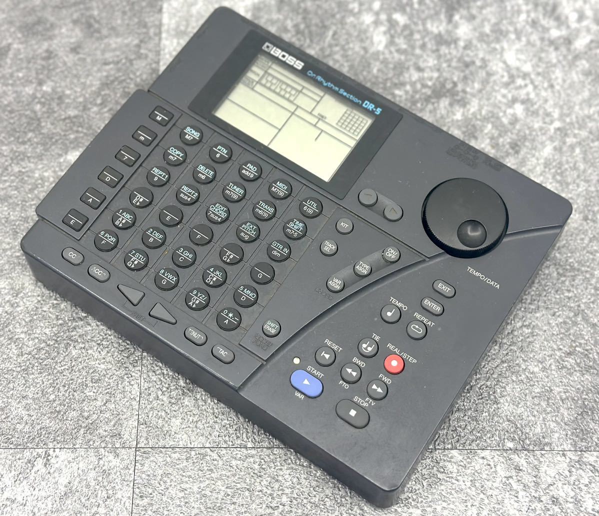 動作未確認■BOSS ボス Dr.Rhythm Section DR-5 ドクターリズム セクション リズムマシン■兵庫県姫路市から b1 23-837