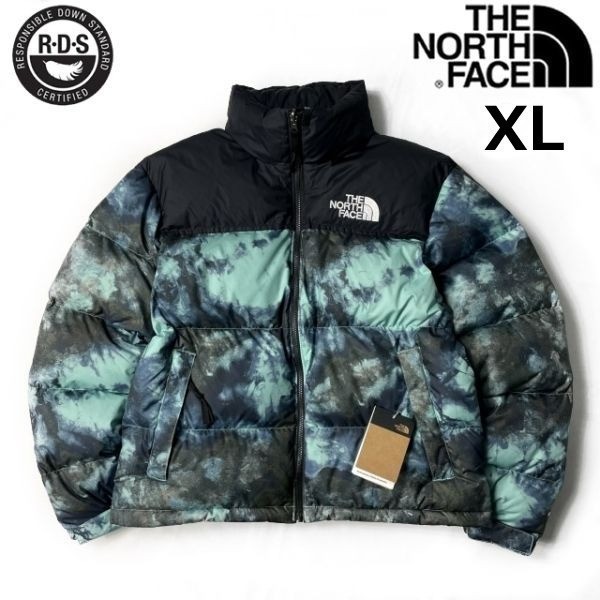 1円～!売切!正規新品THE NORTH FACE PRINTED NUPTSE JACKET ダウン