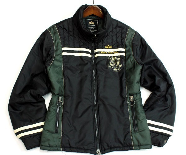 アルファインダストリーズ Alpha Industries 中綿フライトジャケット ブルゾン サイズL 1122e