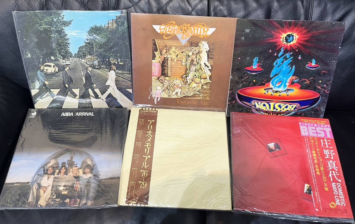 レコード まとめ 37タイトル 邦楽 洋楽 竹内まりや レベッカ アグネス サザン 海援隊 松山千春 松田弘 ビートルズ 洞谷吉男 1円～