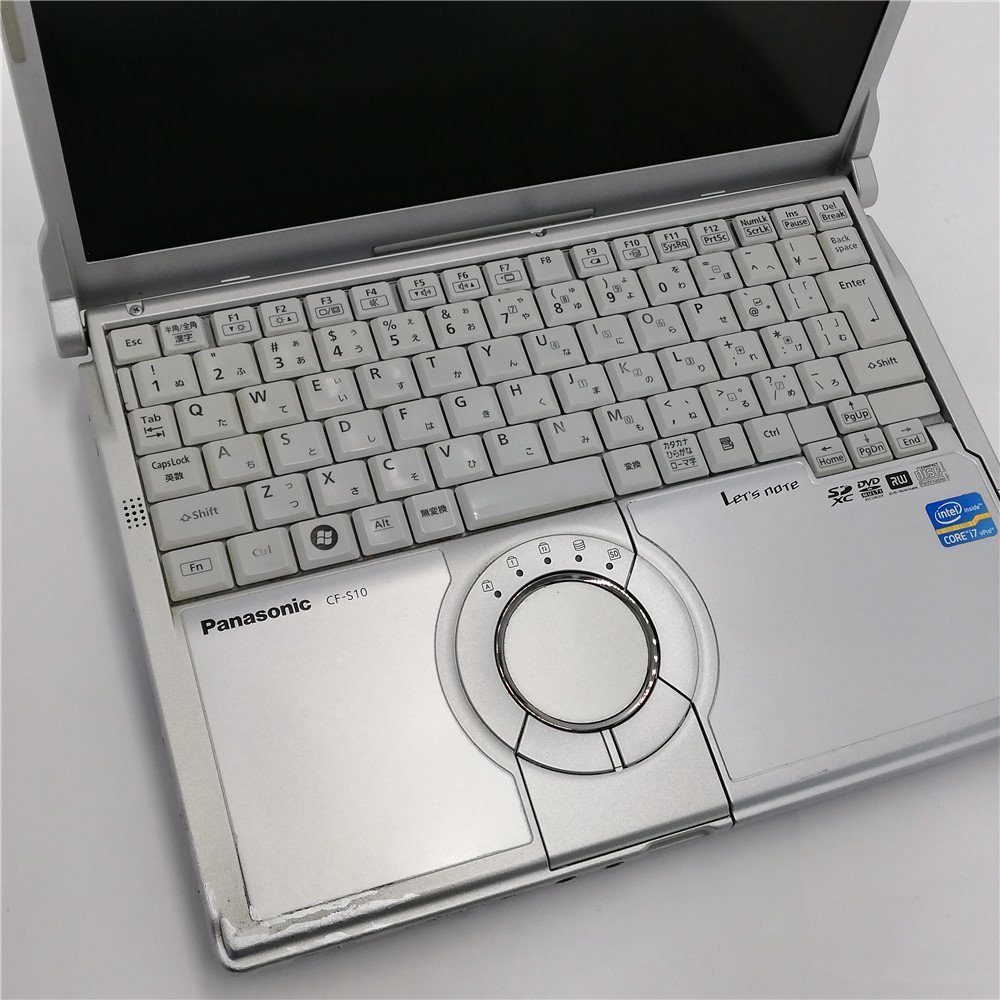 ノートパソコン 1円～ 日本製 フルHD液晶 メモリ6&frasl;12GB メモリ 1円～ 保証付 日本製 Wi-Fi有 12インチ ノートパソコン Panasonic CF-S10DEDDP 中古良品 Core i7 8GB DVD 無線 Windows10 Office おまけ有