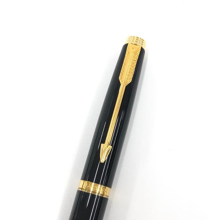 PARKER パーカー 万年筆 ペン先585 14K ケース インク付き【BKAQ6025