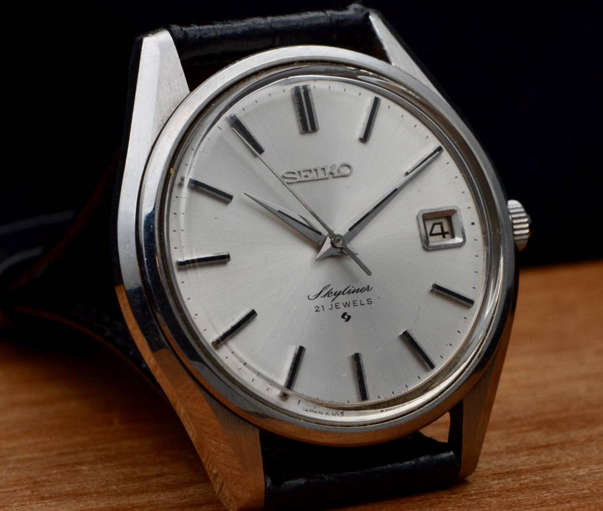 6102-8000 Seiko Skyliner stone antique on SEIKO skyliner 21石