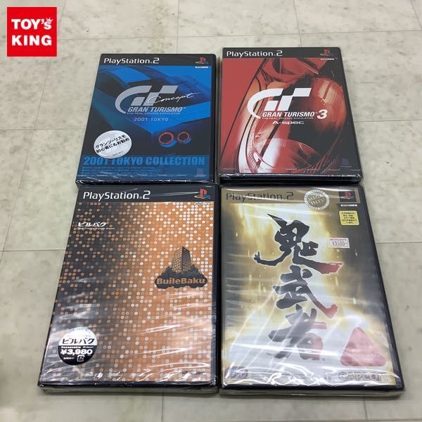 1円〜 未開封 PS2 ソフト グランツーリスモ3 A-spec ビルバグ 他
