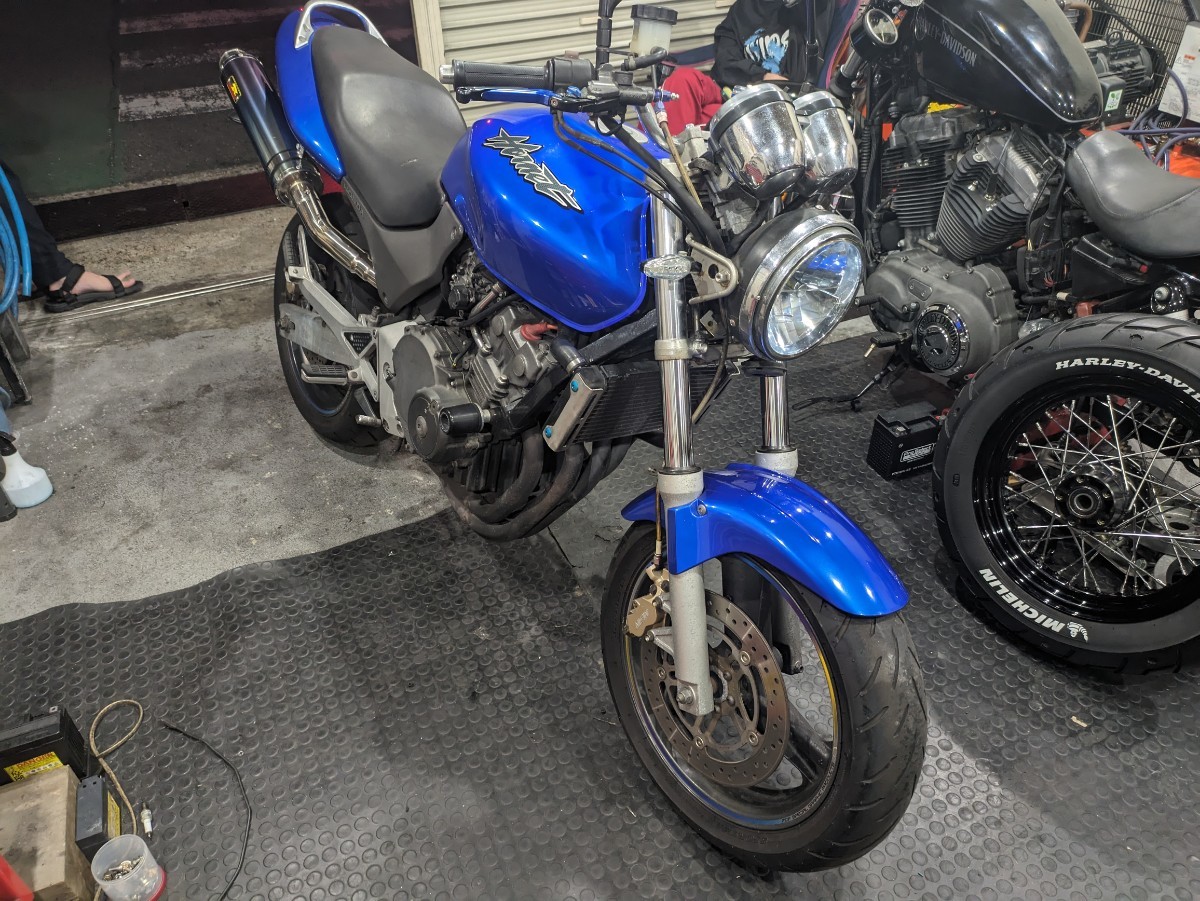 大阪発 ホーネット250 Hornet250 実動 綺麗 機関良好 mc31 4気筒 検 