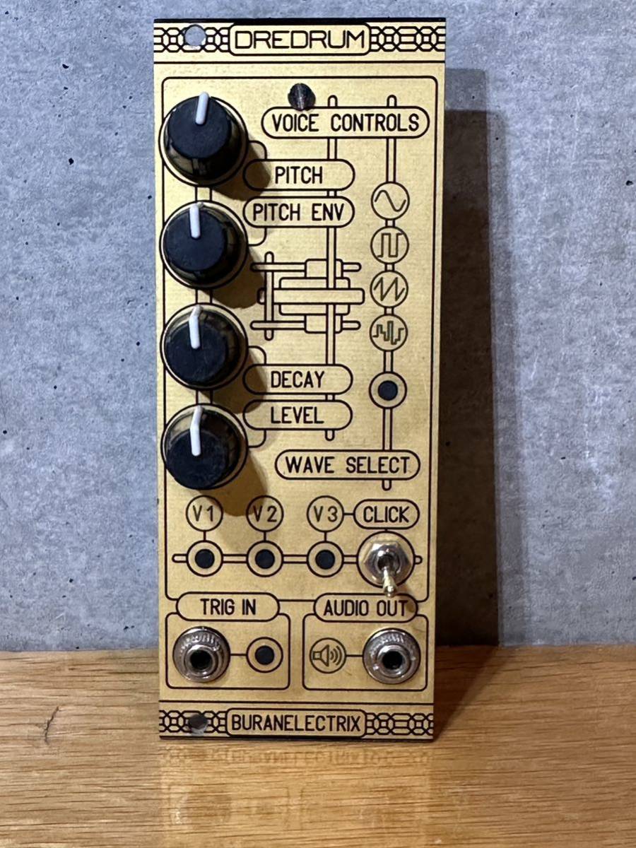 buranelectrix dredrum モジュラー シンセ ユーロラック dtm daw