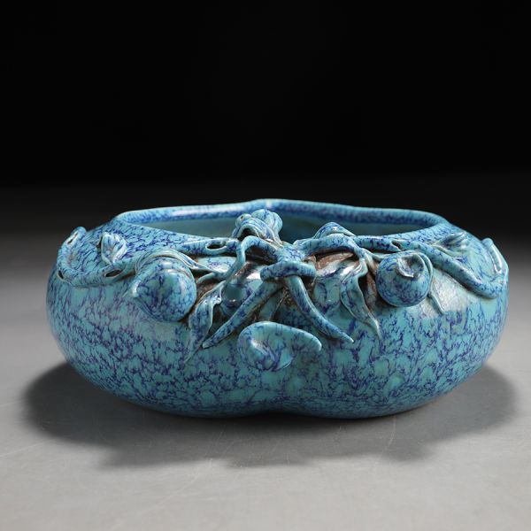 中国古玩 ▽良▽清朝時代乾隆年製海鼠釉花瓶 骨董品 時代物 中国美術