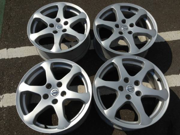 Y-58★ NISSAN　純正 17インチ ホイール 4本セット ★_1
