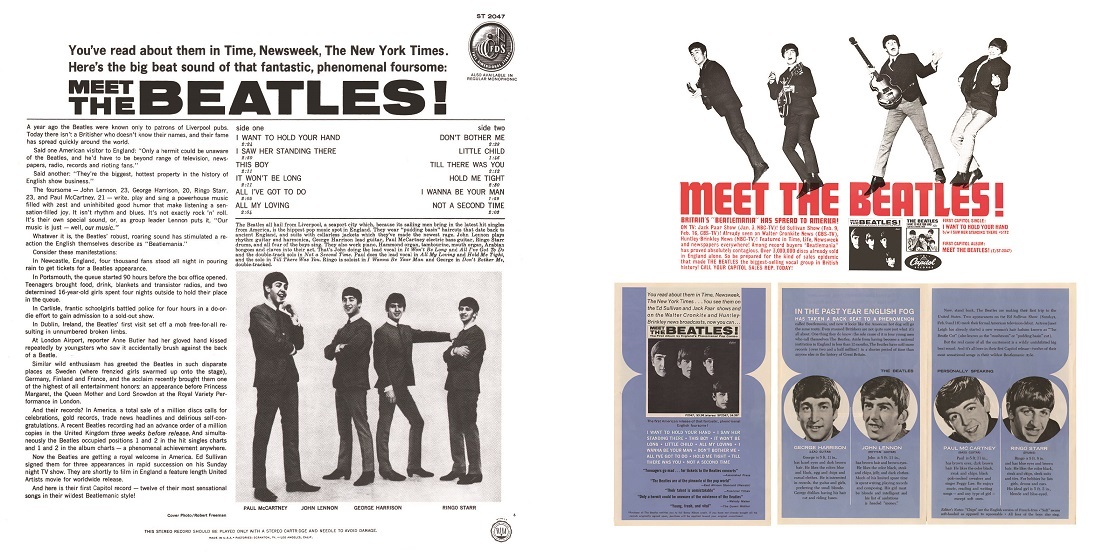 THE BEATLES / MEET THE BEATLES - THE U.S.ALBUM COLLECTION 100 