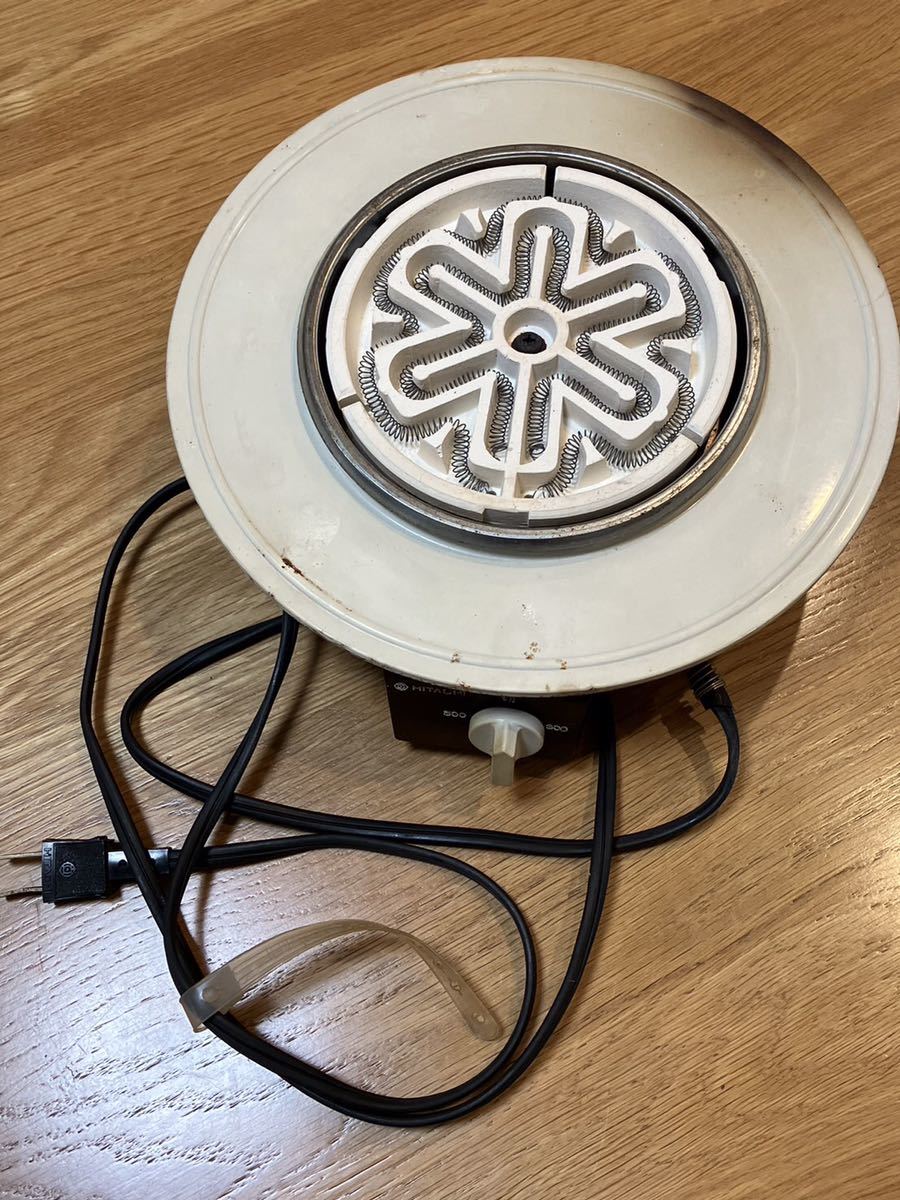 昭和レトロ電気コンロ 日立 日立 - 昭和レトロ 電気コンロ HS-649 未