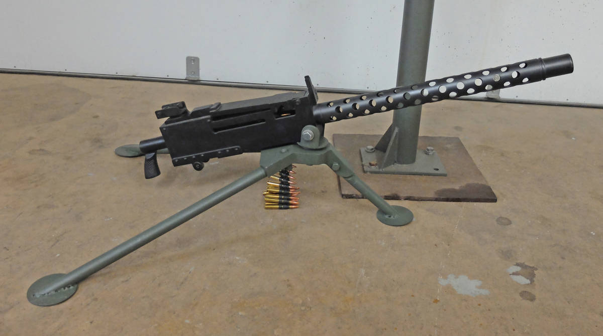 ブローニング CAL50 CAL30 重機関銃 軽機関銃 ジープ用マウント アルミ