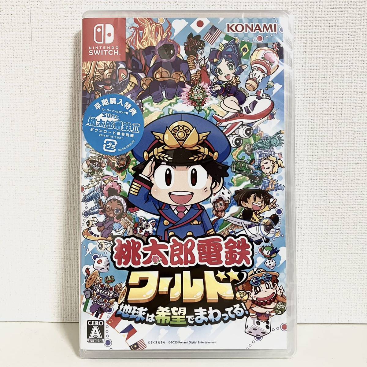 新品未開封 早期購入特典ダウンロード番号あり Nintendo Switch 桃太郎電鉄ワールド 地球は希望でまわってる！ニンテンドースイッチ